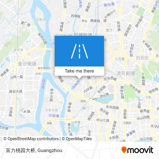 富力桃园大桥 map