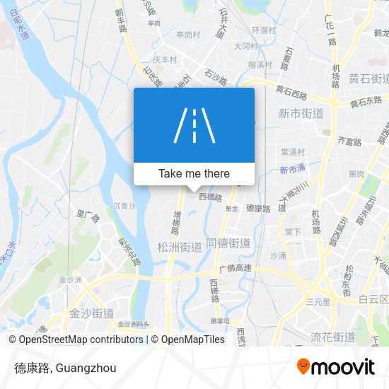 德康路 map