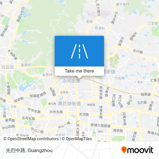 先烈中路 map