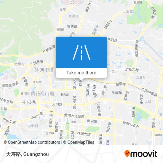 天寿路 map