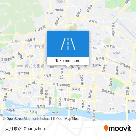 天河东路 map
