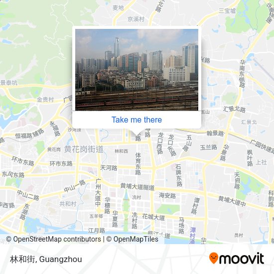 林和街 map