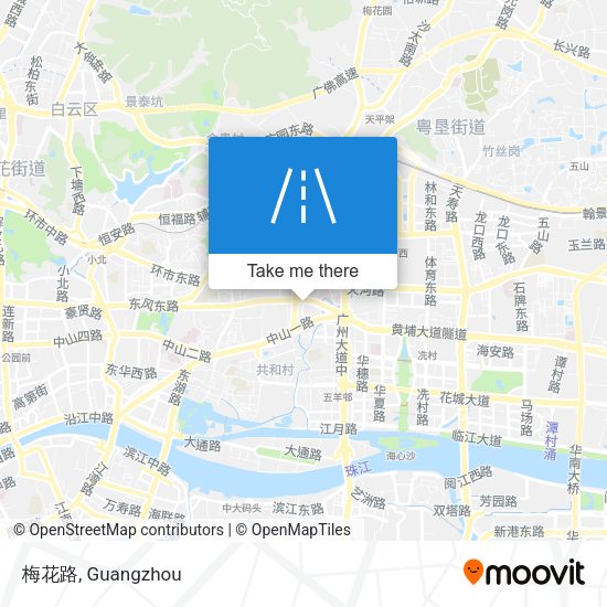 梅花路 map