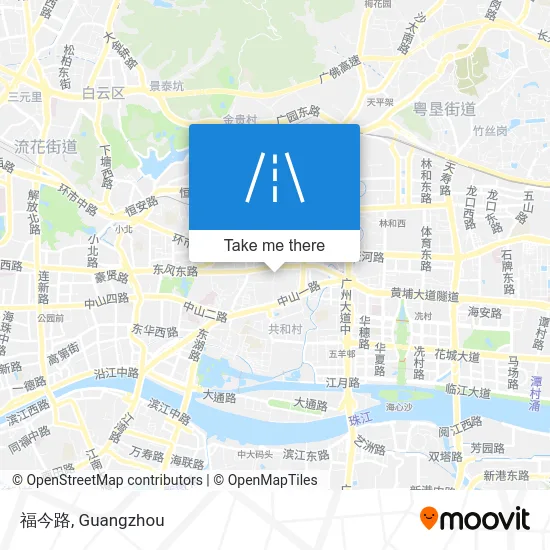 福今路 map