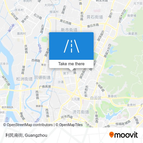 利民南街 map