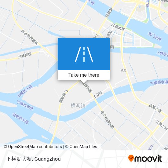 下横沥大桥 map