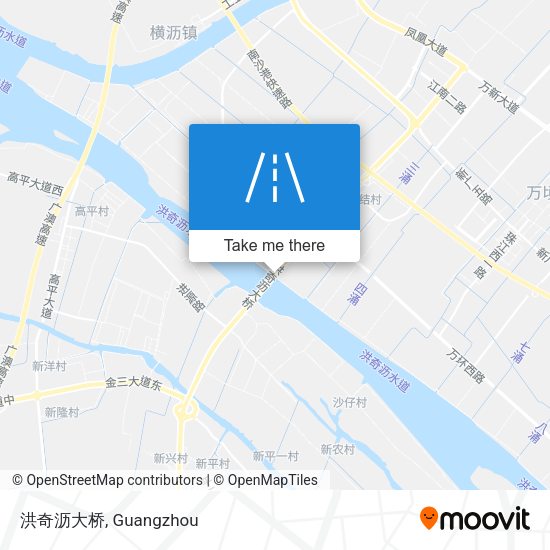 洪奇沥大桥 map