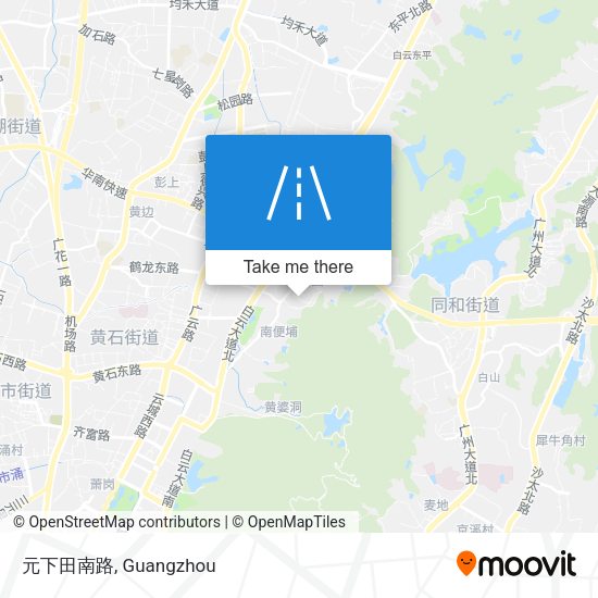元下田南路 map