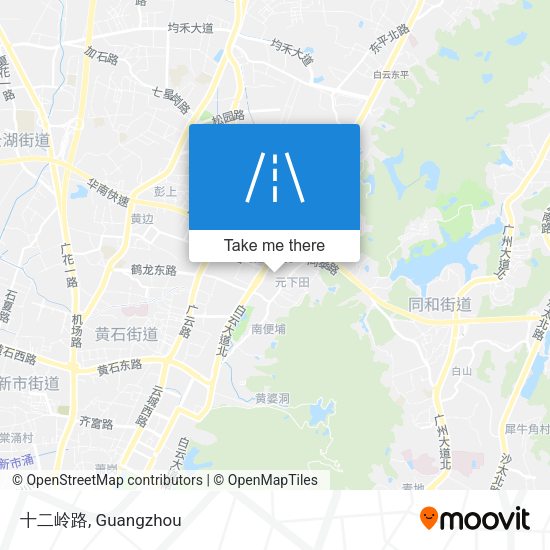 十二岭路 map