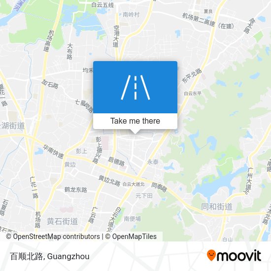 百顺北路 map