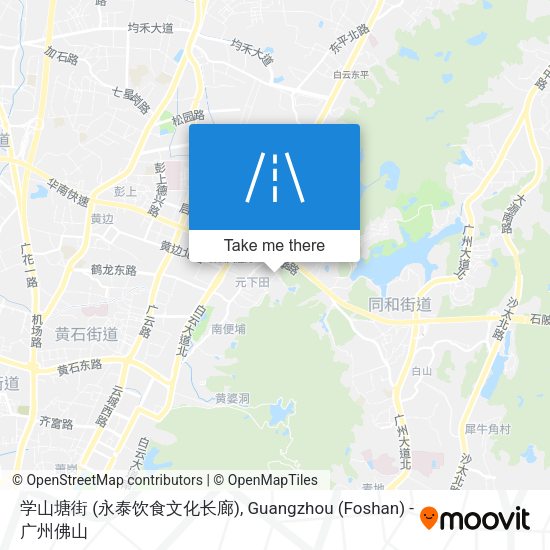 学山塘街 (永泰饮食文化长廊) map