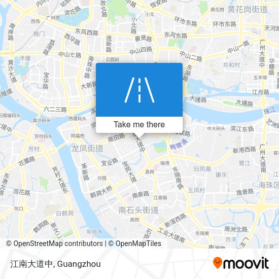 江南大道中 map