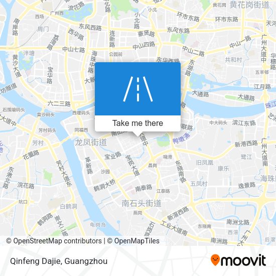 Qinfeng Dajie map