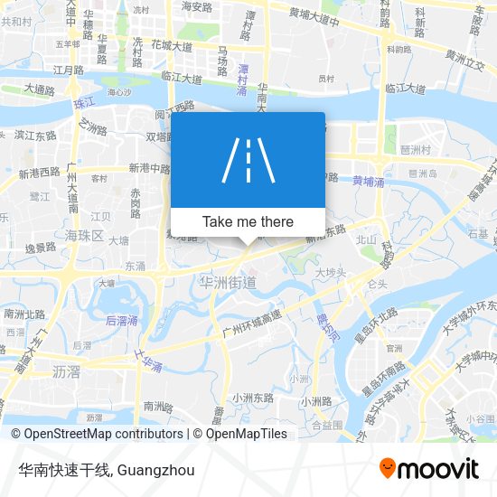 华南快速干线 map