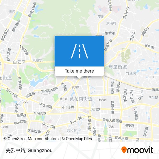 先烈中路 map
