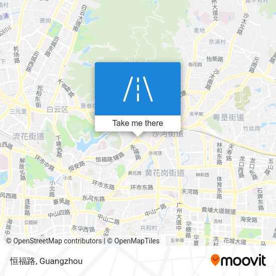 恒福路 map