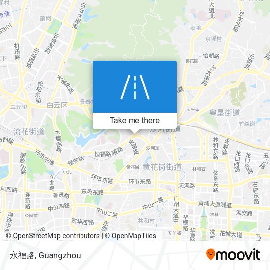 永福路 map