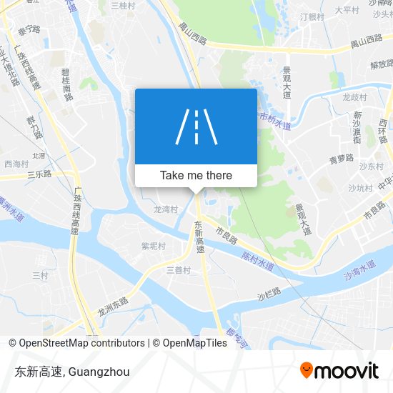 东新高速 map