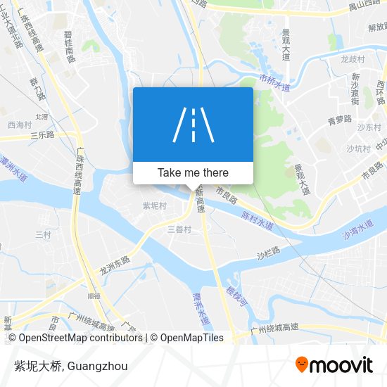 紫坭大桥 map