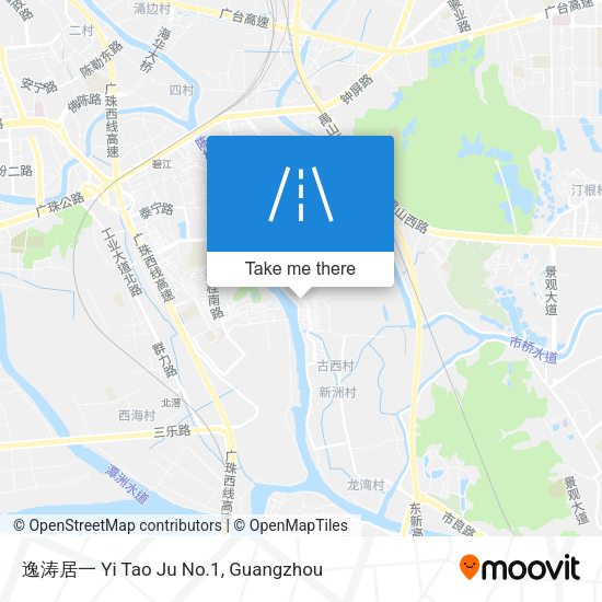 逸涛居一 Yi Tao Ju No.1 map