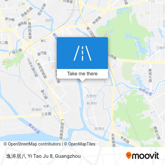逸涛居八 Yi Tao Ju 8 map