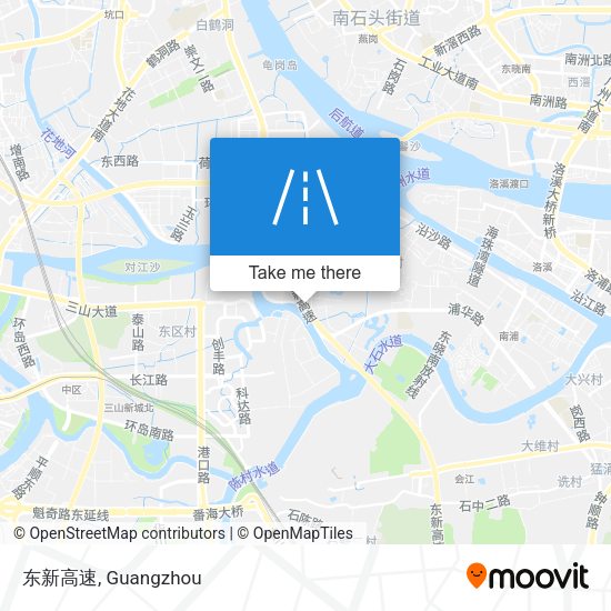 东新高速 map
