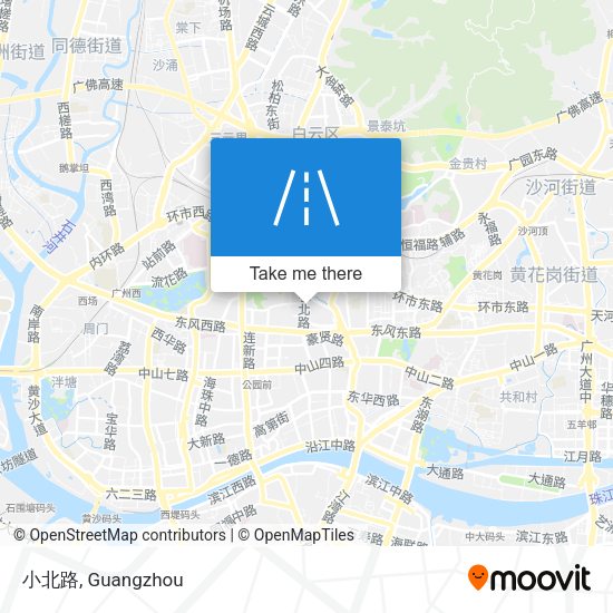 小北路 map