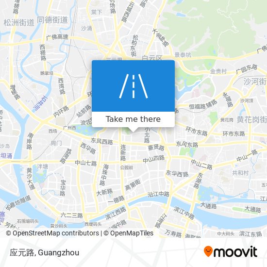 应元路 map