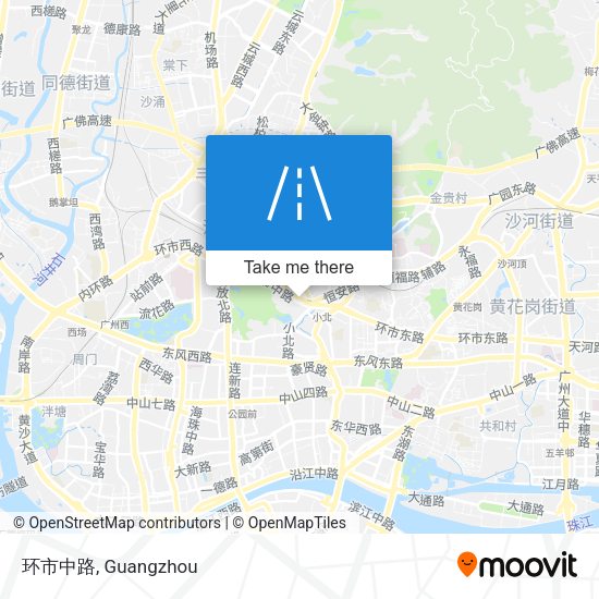 环市中路 map