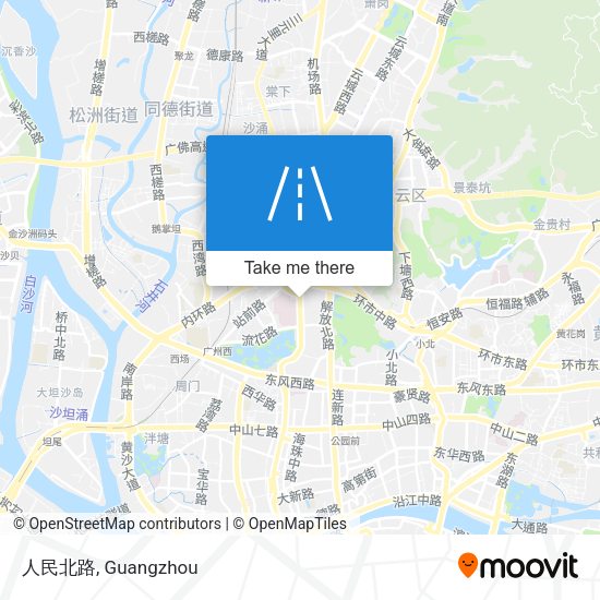 人民北路 map