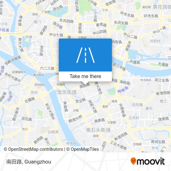 南田路 map