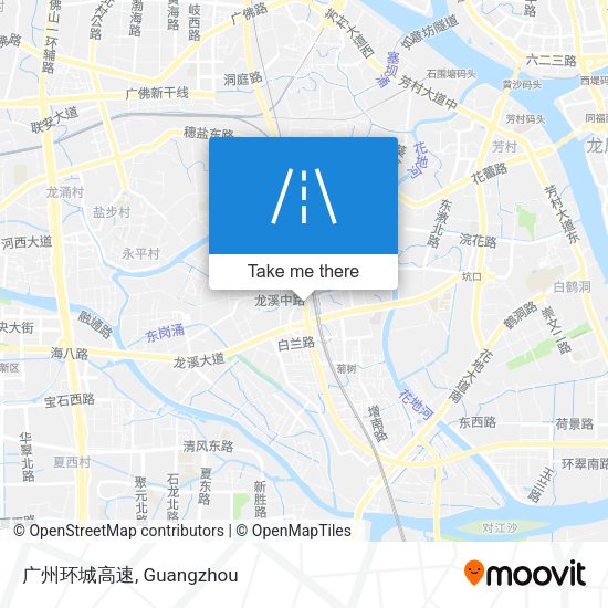 广州环城高速 map