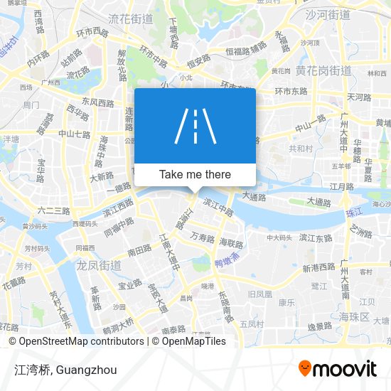 江湾桥 map