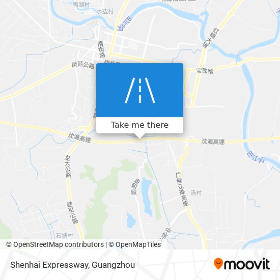 Shenhai Expressway map
