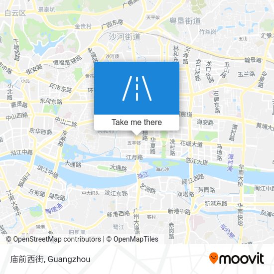 庙前西街 map