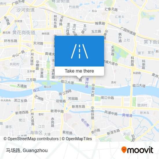 马场路 map