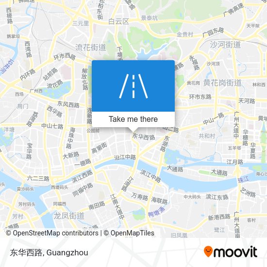 东华西路 map