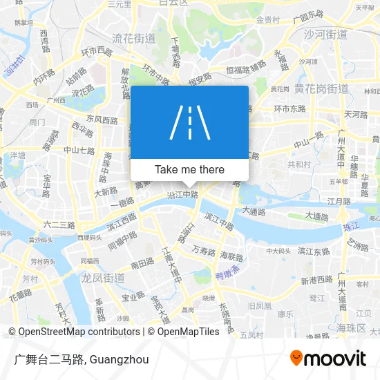 广舞台二马路 map