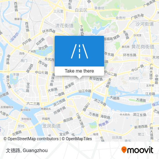 文德路 map