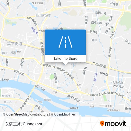 东横三路 map
