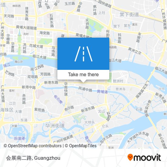 会展南二路 map