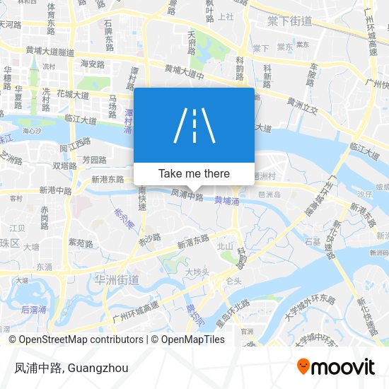 凤浦中路 map