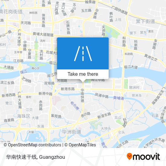 华南快速干线 map