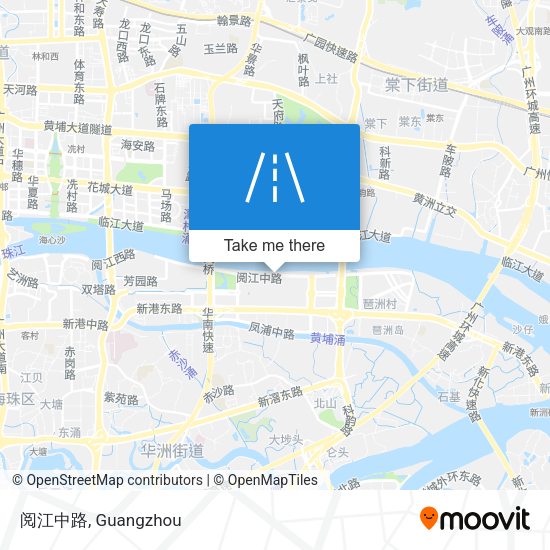 阅江中路 map