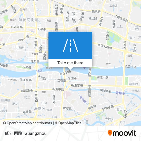 阅江西路 map