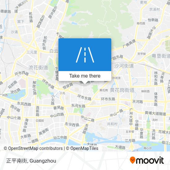 正平南街 map