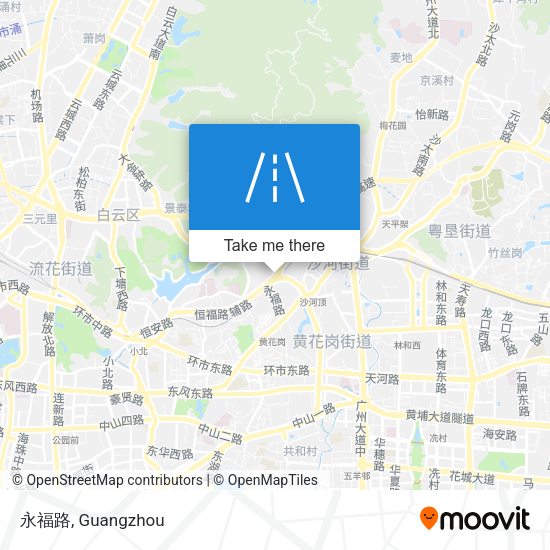永福路 map