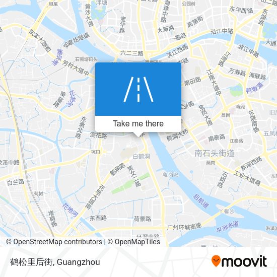 鹤松里后街 map