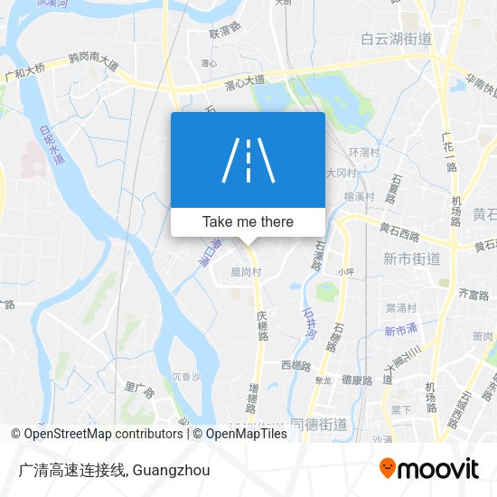 广清高速连接线 map