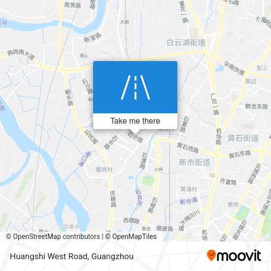 Huangshi West Road map